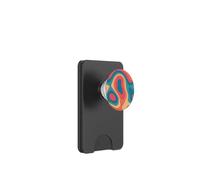 Groovy Retro 70s Psychedelic Trippy Hippie Indie PopSockets PopWallet para MagSafe