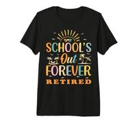 Groovy School's out Forever Jubilado Maestro Jubilado Camiseta Premium