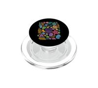 Groovy Shells Retro Seashells Verano PopSockets PopGrip para MagSafe