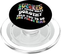 Groovy si al Principio no Tienes éxito, Intenta Hacer lo Que Dorothy PopSockets PopGrip para MagSafe