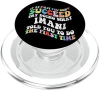 Groovy si al Principio no Tienes éxito Intenta Hacer lo Que Imani PopSockets PopGrip para MagSafe