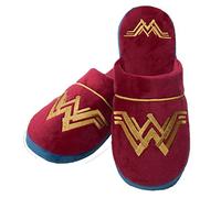 Groovy Uk DC Comics Wonder - Pantuflas para mujer, 5/7 UK, azul/rojo/amarillo