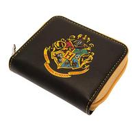 Groovy Uk Harry Potter Hogwarts - Monedero Rectangular, Color Negro y Amarillo