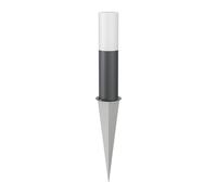 GROPO bolardo luminoso con piqueta de suelo para exterior antracita 41cm incl. [EEK: E]