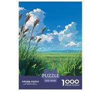 Grosas Malas Hierbas Verdes Puzzles Imposible,desafío for Adults Interesante Entretenimiento Creativo 1000 Piezas Obra De Arte De Juego De para Adultos Y Niños 70x50cm/1000pcs