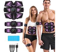 GROSBEAK GE-6-D-PI EMS Electroestimulador Muscular, Adultos Unisex, Morado, Medio