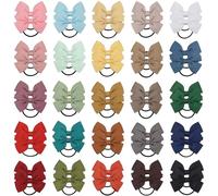 Grosgrain Ribbon Hair Accesorios 40pcs Elástico Enlaces Cabello Para Niños Con Alta Elasticidad Y Comodidad