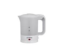 grossag 1347 - Hervidor de agua de viaje WK 3 con 2 tazas y cucharas, 0,5 litros, perfecto para viajes y camping