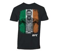 Grossbull Men's Conor McGregor Flag Tee Shirt Black XX-Large
