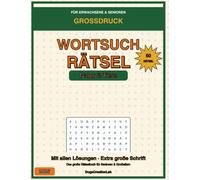 Großdruck Worträtsel für Senioren - Natur & Tiere: 50 große Wortsuchrätsel mit extra großer Schrift · Mit Lösungen · Für Erwachsene & Senioren