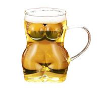 Große Biergläser, Bierkrüge Für Den Gefrierschrank,Bierkrug Trinkgläser - Sexy Bierkrüge Körperform, Pub-Trinkbecher, Bierbecher, Cocktailglas-Wasserbecher, Spülmaschinen- Und Gefriergeeignet