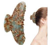 Große Haarklammern für Frauen - 4,1 Zoll Backenclip | Französischer Stil Rutschfeste Haarnadel | Starke Zelluloseacetat Haarspangen für Dickes Haar Modische Haaraccessoires