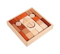 Große Holzblöcke - 6.69x6.69x1,3 Zoll Würfel Bastel Holz Holzwürfel, Holzwürfel Blanko Deko Holz, Pädagogisches Lernspielzeug | Lernspielzeug | Für Vorschulspiele, Babyspiele, Kindergarten, Klassenzim