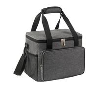Große Kühltasche | 15L Tasche Wärmedämmung | Auslaufsichere Isolierte Tasche Für Den Reisestrand, Lebensmitteltransport Für Heiße Und Kalte Lebensmittel Für Camping
