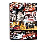 Grosses cylindrées - Coffret 4 films : Fast Drive + Born to Ride + Drive or Die + Street Racer [Francia] [DVD]