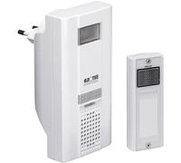 Grothe 43310 Mistral 400M 43310-Timbre inalámbrico, Blanco