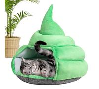 Grotte per Gatti per Gatti da interno | Cuccia per Gatti a Forma di cacca | Comodi Letti per animali domestici, morbida capanna per Gatti, per Gatti, forniture per animali domestici per Gatti e
