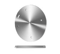 Grouarty,Placa difusora de calor de 11 pulgadas, placa a fuego lento para placa de cocina eléctrica de vidrio de gas, placa convertidora de inducción con mango