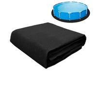 Ground Pool Pad, Ground Shield Mat, Thick Padding Base, Protective Replacement Rug Prevents Punctures, Ideal para Lawn, Grass, Outdoor Patio and Decking Bottom, Cloth