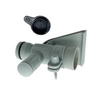 Ground Pool Shut Off Valves,Swimming Pool Hose Plunger Valve | Plunger Valve Replacement Parts, Garden Structures & Germination Equipment, Pipe Holder