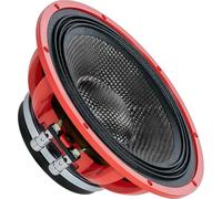 Ground Zero GZCM 6.5N-PROC - Par de altavoces de gama media Competition Pro de 165 mm, 200 W RMS, 94 dB SPL, altavoz de gama media de alta potencia para dinámica extrema y resistencia de nivel