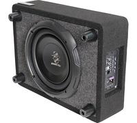 Ground Zero GZCS 25SUB-ACT - Subwoofer (25 cm, 320/430 W, 50-150 Hz, 9-16 V, Downfire, madera)