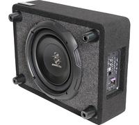 Ground Zero GZCS 25SUB-ACT - Subwoofer (25 cm, 320/430 W, 50-150 Hz, 9-16 V, Downfire, madera)