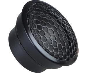 Ground Zero GZCS T-25S - Tweeter de cúpula blanda de 25 mm, 4 ohmios, 50 W RMS, paso alto integrado de 12 dB, ajuste de 2 niveles, uso universal