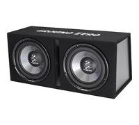 Ground Zero GZIB 2.3000XSPL - 2X 30cm 2000 Watt SPL Bassreflex Subwoofergehäuse Doppelwoofer