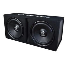 Ground Zero GZIB 2.30BR-ACT - Subwoofer reflex activo de 30 cm con amplificador integrado para graves intensos