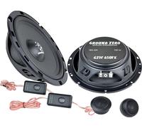 Ground Zero GZIC 650FX Sistema Componente 2 Vías 16,5 cm 100 WMRS @ 4 Ohms