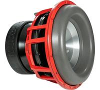Ground Zero GZNW 38XMAX II, subwoofer de 38 cm, aluminio, 4000 W RMS, doble 1 ohmios, frecuencia de resonancia de 31 Hz