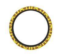 Groundhogs Marmot - Funda elástica para Volante de Coche, Universal, 15 Pulgadas, Accesorios para Mujeres y Hombres