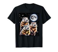 Groundhogs Under The Moon Arte Natural Camiseta