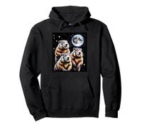 Groundhogs Under The Moon Arte Natural Sudadera con Capucha