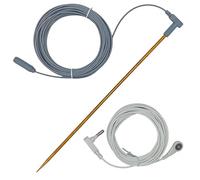 Grounding Cord for Home, Earth Connection Grounding Rod, Earthing Rod for Health, Grounding Earthing Systems, Grounding Tester for Home, Earthing Rod for Energy, 40Ft Female Grounding Tester