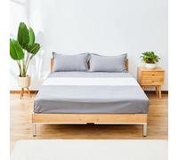 GroundingWell Sábana de conexión a Tierra, se Adapta a Todos los tamaños de Cama, algodón orgánico + Fibra Plateada, 24 x 104 Pulgadas