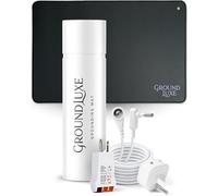 GroundLuxe - Alfombrilla de conexión a tierra universal con cable de conexión a tierra de 15 pies, conecta a la tierra y conecta a tierra para un bienestar óptimo