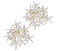 grounds 30 Piezas De Color Cremoso Lápiz Estrellas De Mar para Decoración De Bodas, Decoración del Hogar y Proyectos De