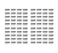 grounds 6D Botón de Pelo 80x de Conector de Peluca Por Lotes para 6D Máquina de Extensión de Cabello