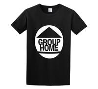 Group Home Gang Starr Foundation Golden Era Hip Hop Livin Proof NYC Unisex Cotton T-Shirts Black XL