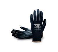 GROUP TB TOMÁS BODERO GROUP Guante Poliester Negro Palma poluiretano Negro 500g2 uretan Talla 6-10 t/Guante Talla XS-6