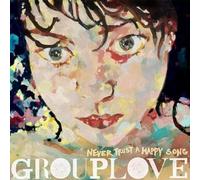Grouplove - Grouplove - Never Trust a Happy Song (LP Rojo) [Vinilo]