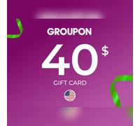Groupon Gift Card 40 USD Key - UNITED STATES