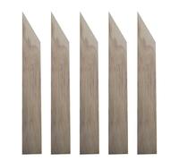 Grout Caulking Tool 5-piece Wooden Caulk Applicator Remover | Grout Smoothing Scraper For Home Improvement, Kitchen, Bathroom, Floor, Living Room, Bedroom