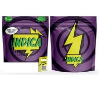 Grove Bags Terploc - 100 g (original - Made in U.S.A) - Comic Canna Indica - Special Soft Touch Edition - Child Resistant - con seguridad para niños - para fermentación, almacenamiento y