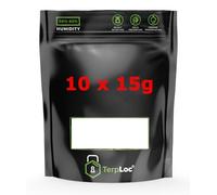 Grove Bags Terploc (Original - made in U.S.A.) 10 bolsas de 15 g, herméticas con control de humedad y olores, protección UV Grovebags