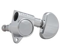 Grover 102-18C Original Rotomatics with 18:1 Gear Ratio - Single Guitar Machine Head 1 Piece, Bass Side (Left) - Chrome