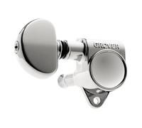 Grover 102-18C Original Rotomatics with 18:1 Gear Ratio - Single Guitar Machine Head 1 Piece, Treble Side (Right) - Chrome