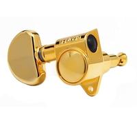 Grover 102G Original Rotomatics with Round Button - Single Guitar Machine Head 1 Piece, Treble Side (Right) - Gold